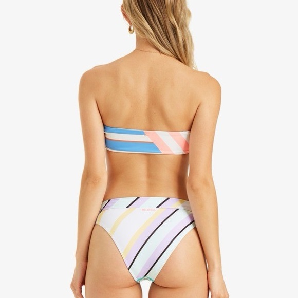 Billabong Break A Dawn Tube Bikini Top Size L Nwot - Picture 2 of 5